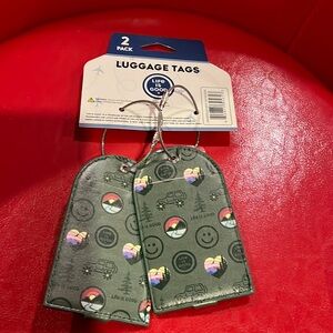 NWT Life is Good luggage tags